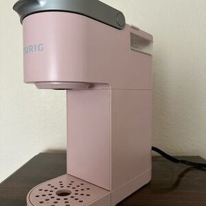 Keurig Pink and Gray Coffee Maker